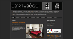 Desktop Screenshot of espritdesiege.com
